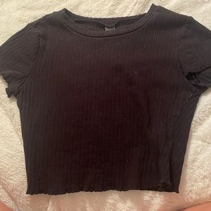 small hollister has small white spot on back but could prob come off with wash